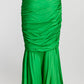 Stella McCartney Ruched Skirt in Bright Green 42