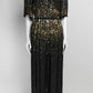 Temperley London Gold Sequin Black Jumpsuit US4
