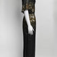 Temperley London Gold Sequin Black Jumpsuit US4