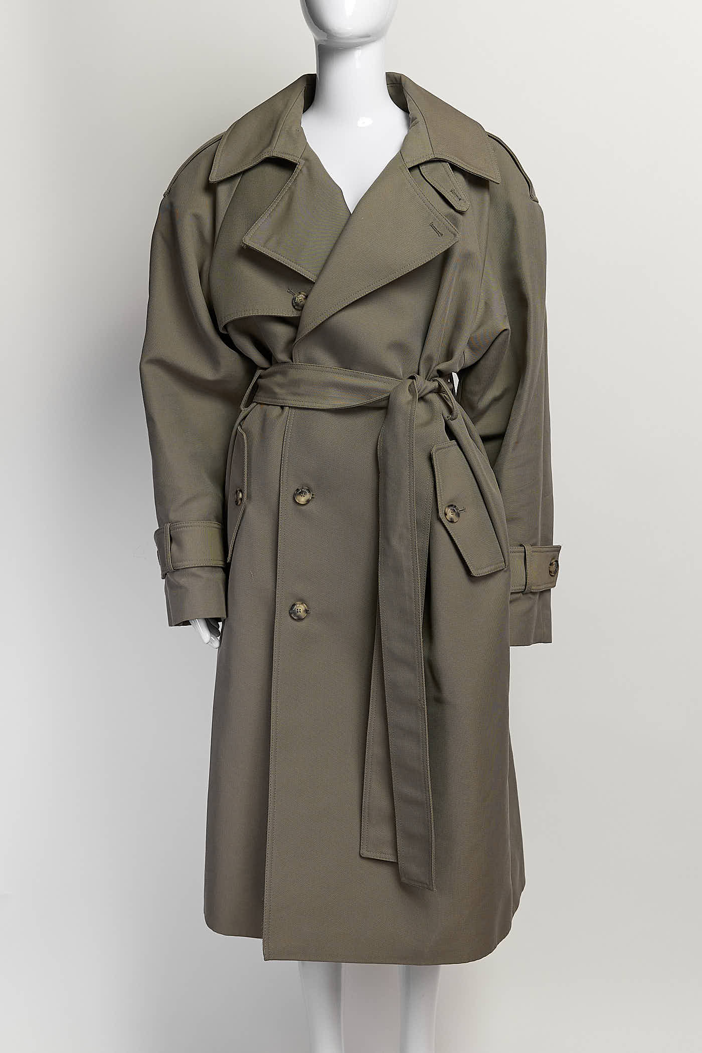The Manni Khaki Trench Coat 36