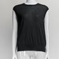 The Row Black Short-sleeved Cashmere Top S