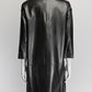 The Row Black Leather Dress US 8