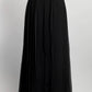 The Row Black Pleated Skirt L