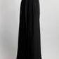 The Row Black Pleated Skirt L