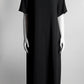 The Row Black Viscose Dress M