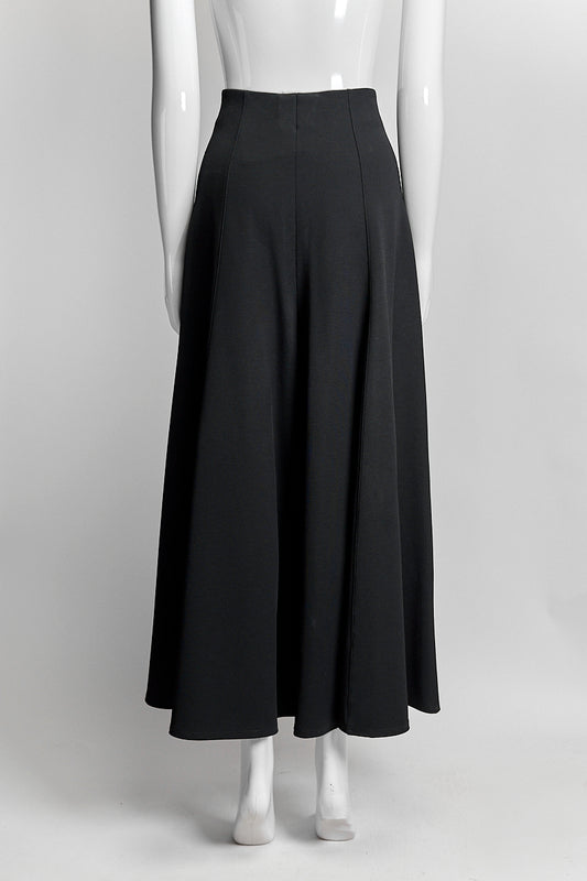 The Row Black Wide-Leg Pants XL