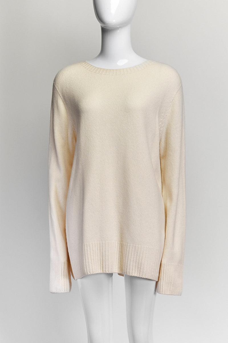 The Row Cream Sweater 38