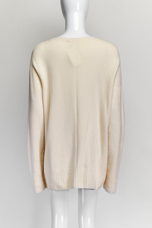 The Row Cream Sweater 38