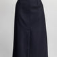 The Row Navy Wool Skirt 4