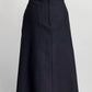 The Row Navy Wool Skirt 4