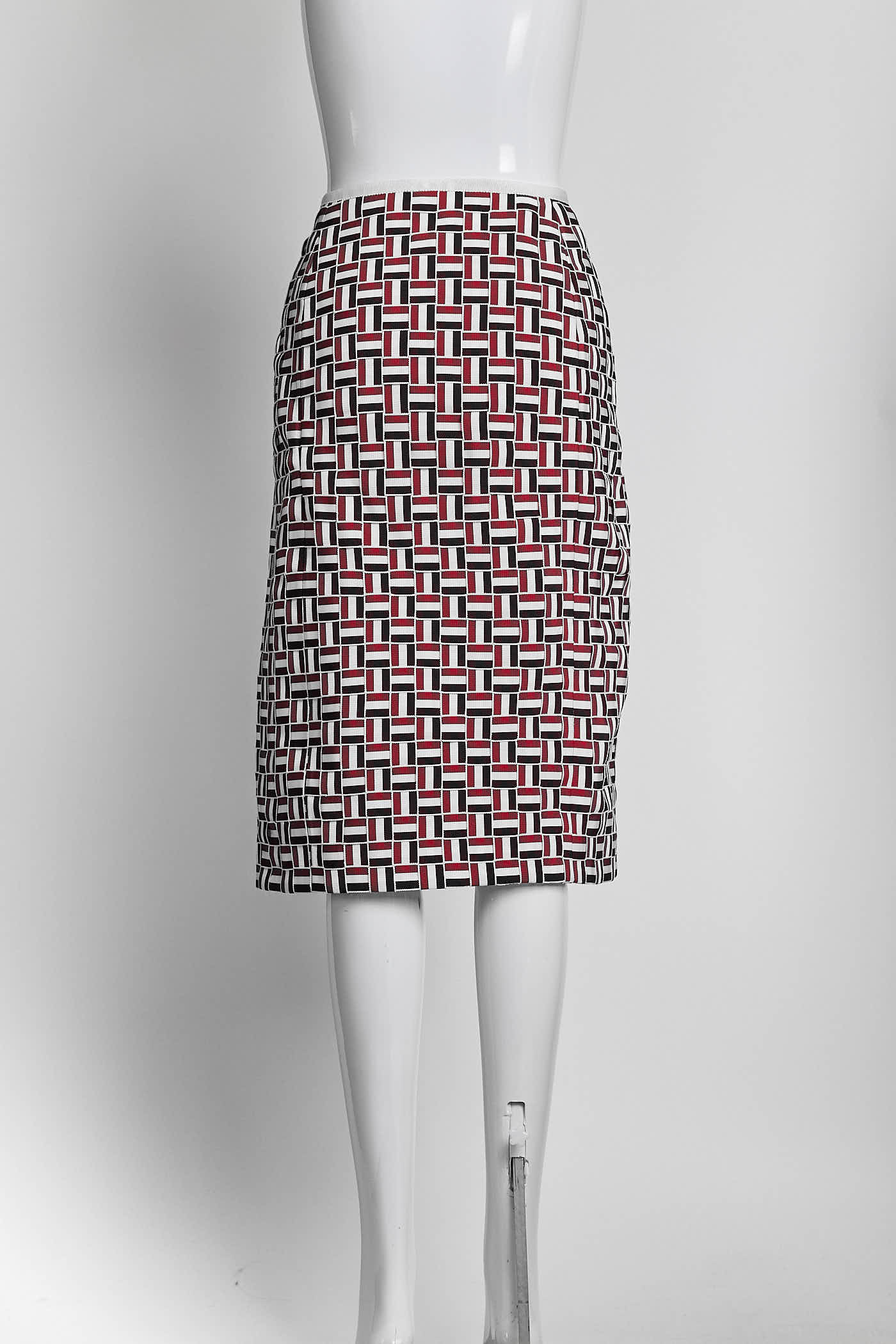 Thom Browne Braided RWB-webbing Skirt