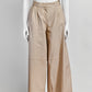 Tibi Cream Lamb Leather Pants US 6