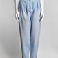 Tibi Light Blue Denim Pant 4