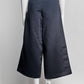 Tibi Navy Satin Wide Leg Pant US 6