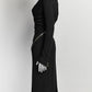 Tom Ford Black Dress with Zipper Detail 40