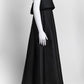 Toteme Black Off-Shoulder Dress 40