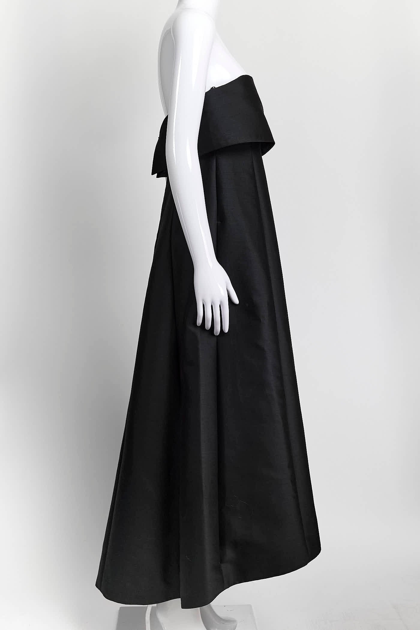 Toteme Black Off-Shoulder Dress 40