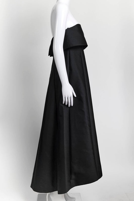 Toteme Black Off-Shoulder Dress 40