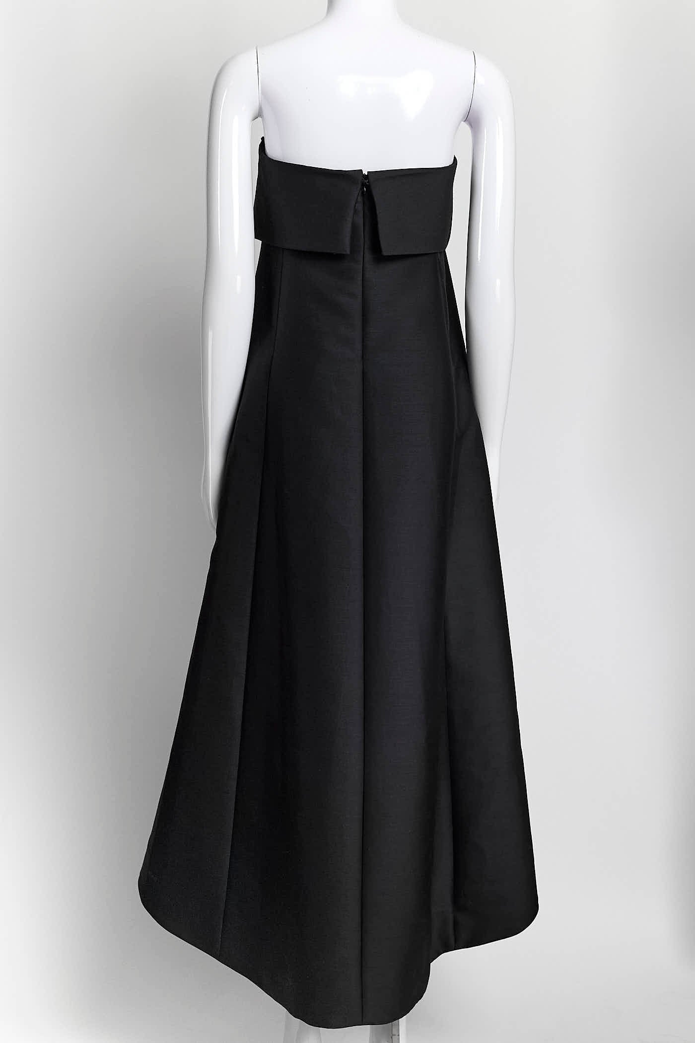 Toteme Black Off-Shoulder Dress 40
