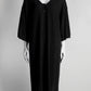 Toteme Black Terry Knit Beach Dress XXS