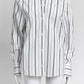 Toteme Black/White Striped Blouse S