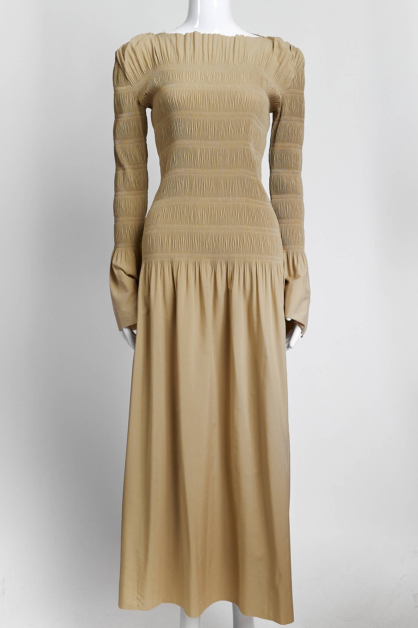 Toteme Camel Longsleeve Dress XS