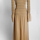 Toteme Camel Longsleeve Dress XS