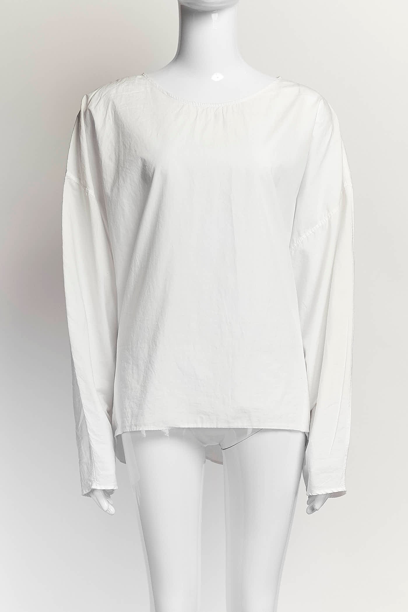 Toteme White Cotton Blouse M