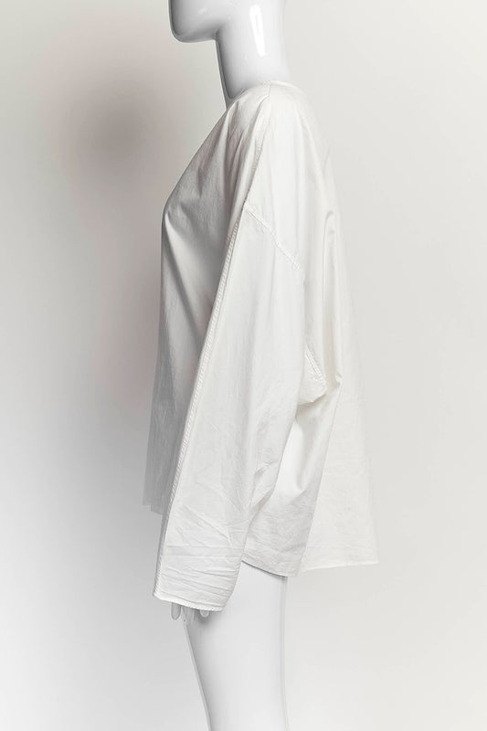 Toteme White Cotton Blouse M