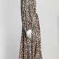 Ulla Johnson Black/Yellow Floral Print Long Dress