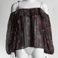 Ulla Johnson Floral Ruffled Blouse US4