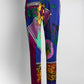 VERSACE JEANS COUTURE MIX PATTERNED MULTICOLOR JEANS - SIZE 30/44