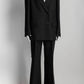 Valentino Black Blazer/Trouser Suit 42