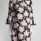 Valentino Black/White Floral Printed Dress 6