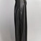 Veronica Beard Black Wide-Leg Vegan Leather Pants US 8