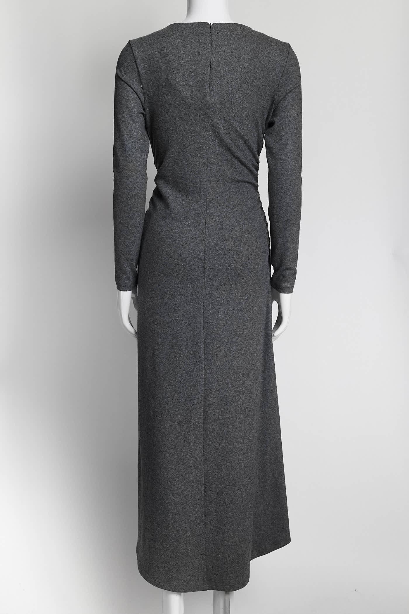 Veronica Beard Grey Ruched Dress XS