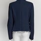 Veronica Beard Navy Jacket with Gold Buttons S