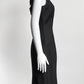 Versace Black Sleeveless Dress with Lace Detail 4