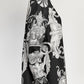 Versace Black/White Printed Silk Shirt/Top 40