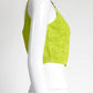 Versace Medusa-motif Green Knitted Crop Top 42