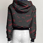 Versace Navy with Red Logo Jacket 36
