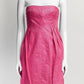 Versace Pink Strapless Mini Dress 38