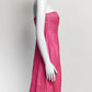 Versace Pink Strapless Mini Dress 38