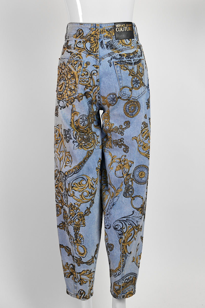 Versace Printed jeans