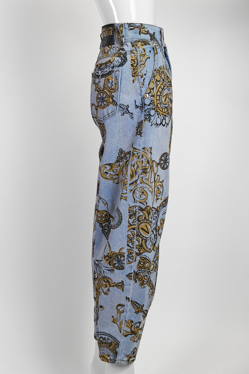 Versace Printed jeans