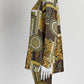 Versace Silk Baroque Printed Shirt/Leggings 40