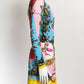 Versace Yellow/Pink Seashell Bodysuit/Skirt Set 40
