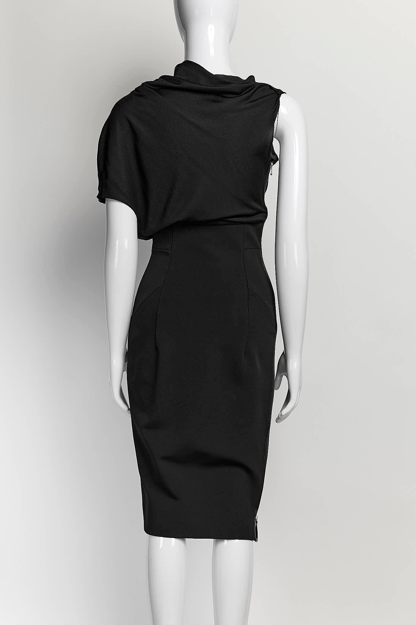 Victoria Beckham Black Dress UK10