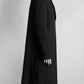 Victoria Beckham Black Wool Coat 12