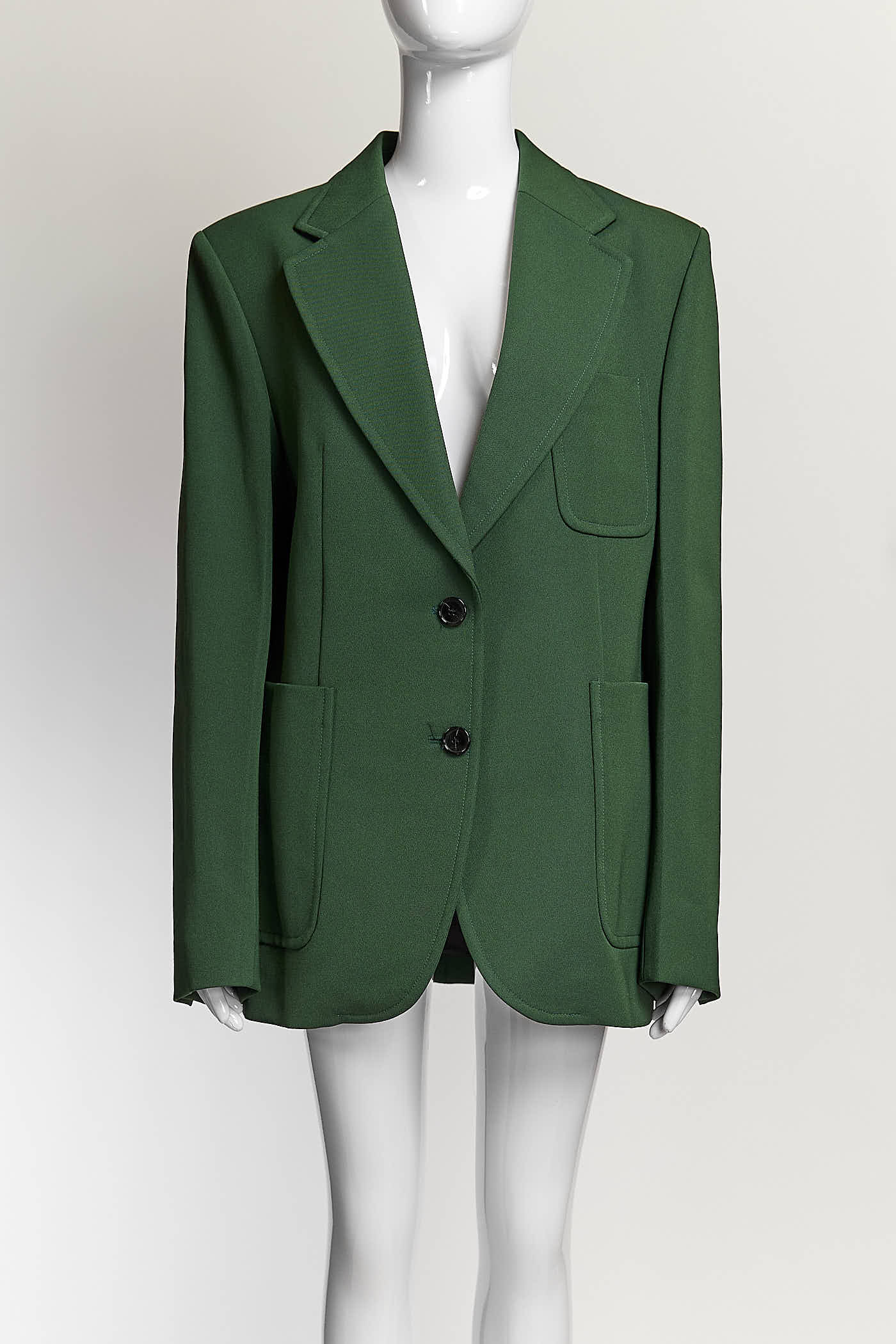 Victoria Beckham Green Blazer US 10